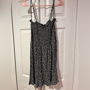 Black and White Floral Sundress